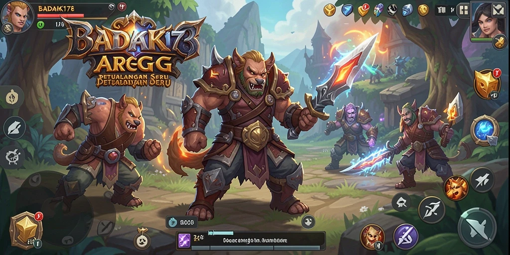 Tampilan gameplay BADAK178 yang memukau dan penuh aksi di dunia ARPG.