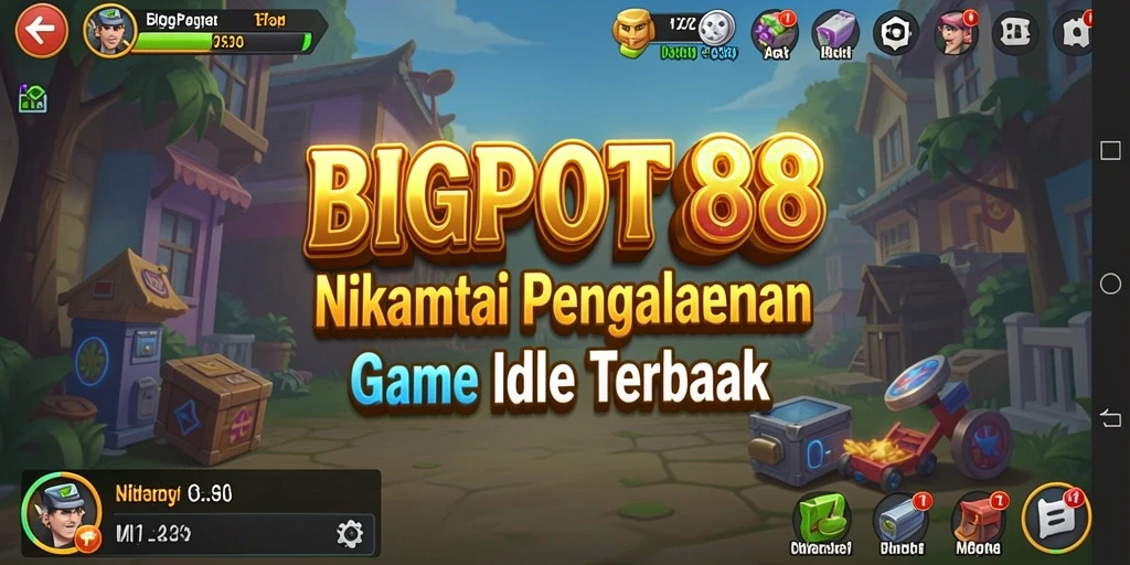 Tampilan gameplay Idle yang mengasyikkan di BIGPOT88.