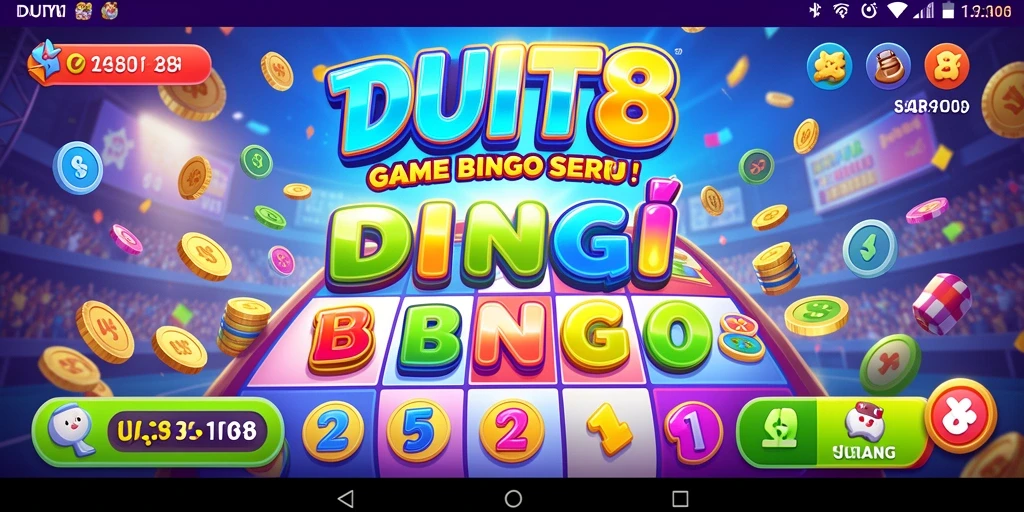 Tampilan gameplay DUIT8 yang seru dan mengasyikkan.