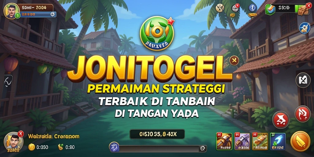 Tampilan gameplay menarik dari JONITOGEL dengan aksi strategis yang mendebarkan.