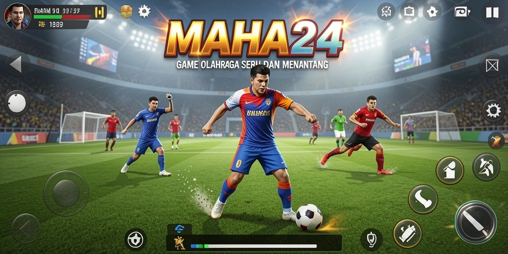 Tampilan gameplay seru dan kompetitif di MAHA24.