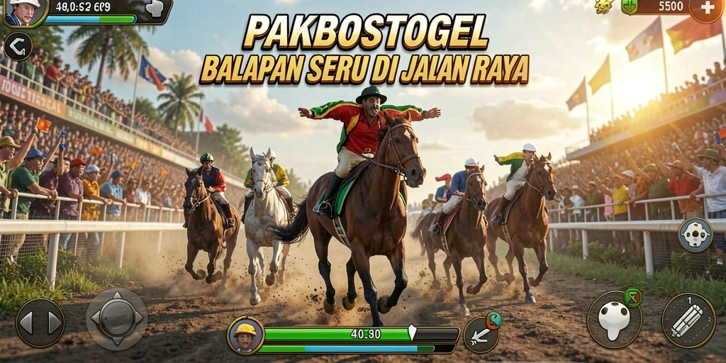 Gameplay seru dalam balapan penuh adrenalin.