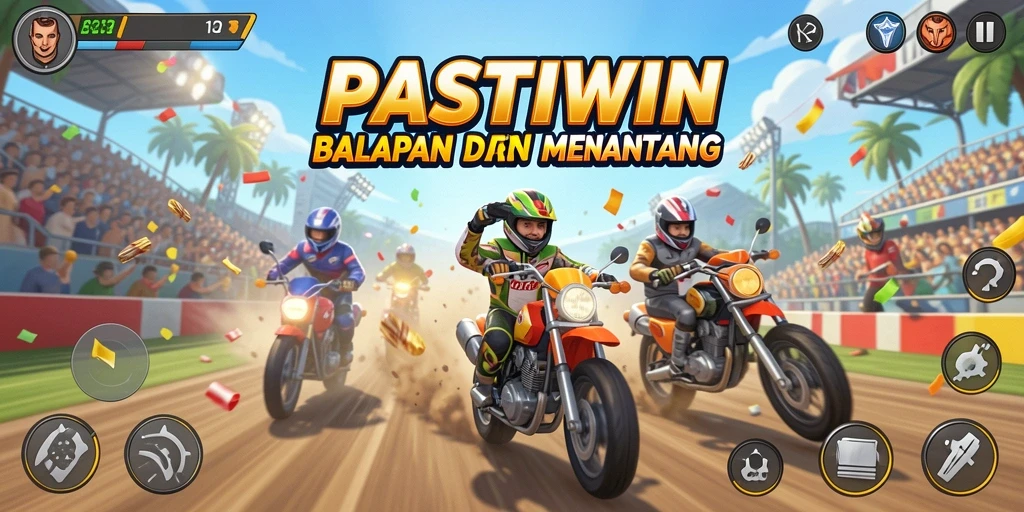 Tampilan balapan menegangkan di PASTIWIN.