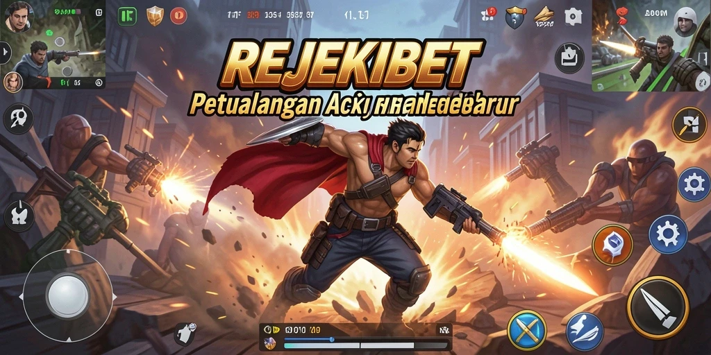 Tampilan gameplay REJEKIBET yang mendebarkan dan penuh aksi.